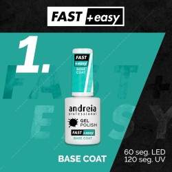 BASE COAT FAST & EASY 10.5ml. ANDREIA